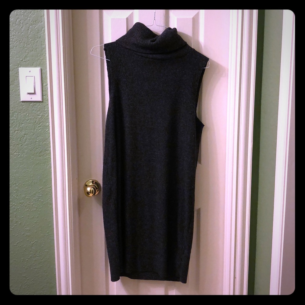 Turtleneck Knit Dress
